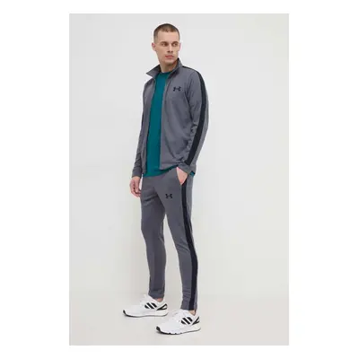 Sportovní tepláková souprava Under Armour Knit Track Suit šedá barva, 1357139