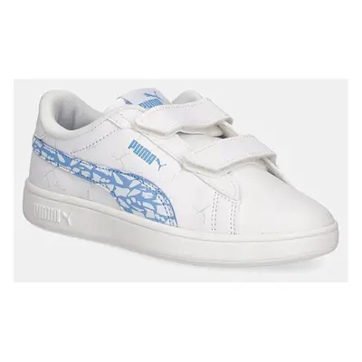 Dětské sneakers boty Puma Smash 3.0 L Icy Monster bílá barva, 397989