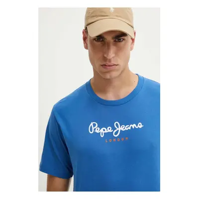 Bavlněné tričko Pepe Jeans Eggo s potiskem