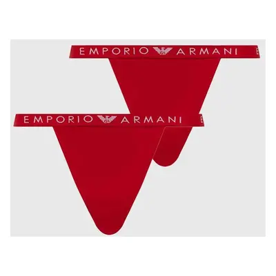 Tanga Emporio Armani Underwear 2-pack červená barva, 164522 4F227