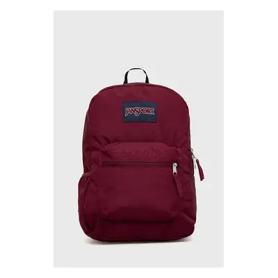 Batoh Jansport vínová barva, velký, hladký