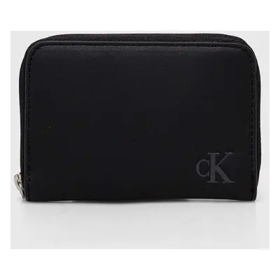 Peněženka Calvin Klein Jeans černá barva, K60K612254