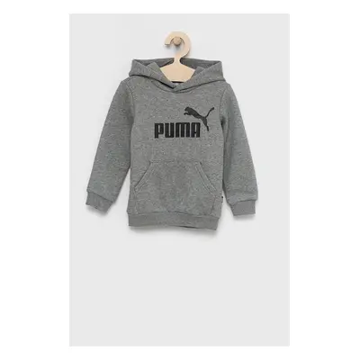 Dětská mikina Puma 586965 šedá barva, s potiskem