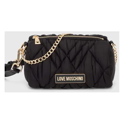 Kabelka Love Moschino černá barva, JC4161PP1LLR100A