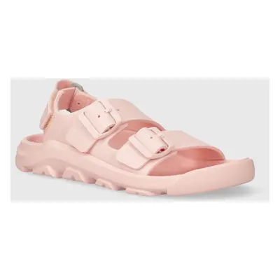 Dětské sandály Birkenstock Mogami AS Kids BF Icy růžová barva