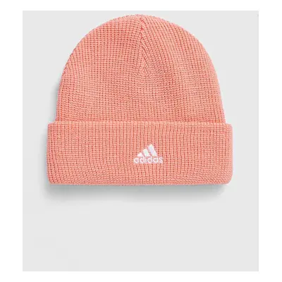 Dětská čepice adidas Performance LK BEANIE růžová barva, IY7846