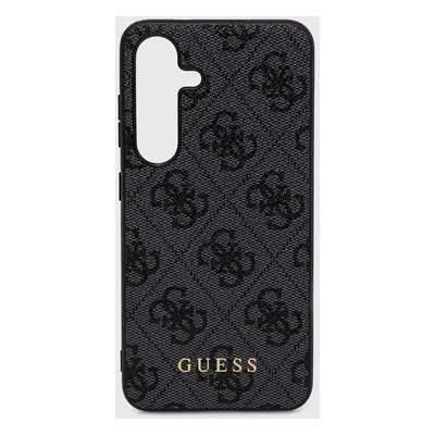 Obal na telefon Galaxy Guess S24 S921 černá barva, GUHCS24SG4GFGR