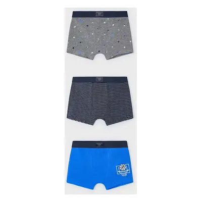 Dětské boxerky Mayoral 3-pack modrá barva, 10788