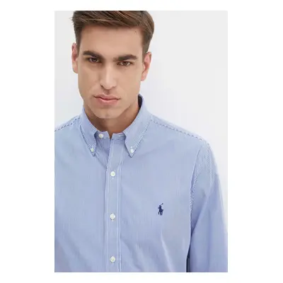 Košile Polo Ralph Lauren pánská, regular, s límečkem button-down, 710928255