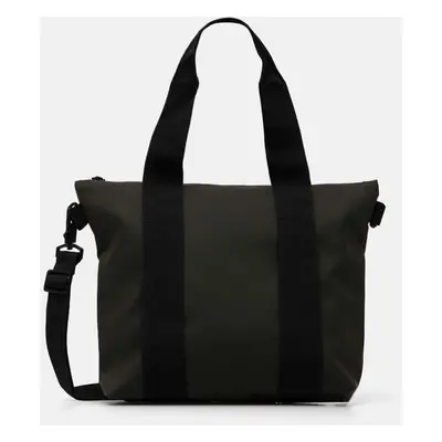 Taška Rains Tote Bag Micro W3 zelená barva, 14180-03