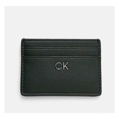 Peněženka Calvin Klein zelená barva, K60K612427