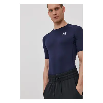 Tréninkové tričko Under Armour 1361518 tmavomodrá barva, 1361518