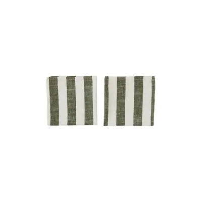 Sada bavlněných ubrousků OYOY Striped Napkin 2-pack