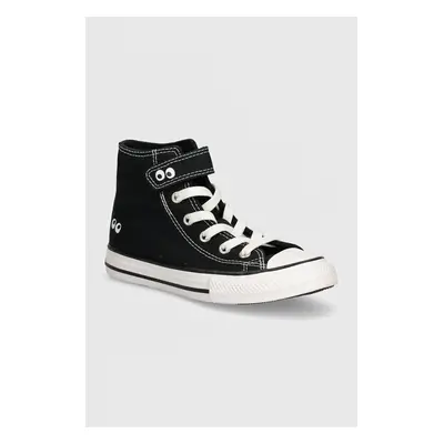 Dětské tenisky Converse CHUCK TAYLOR ALL STAR 1V černá barva, A10385C