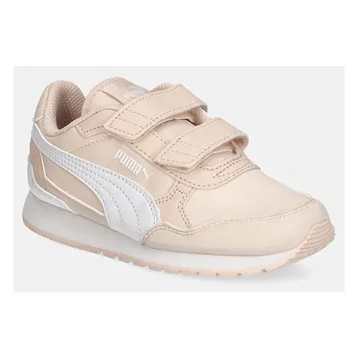 Dětské sneakers boty Puma ST Runner v4 NL béžová barva, 399740