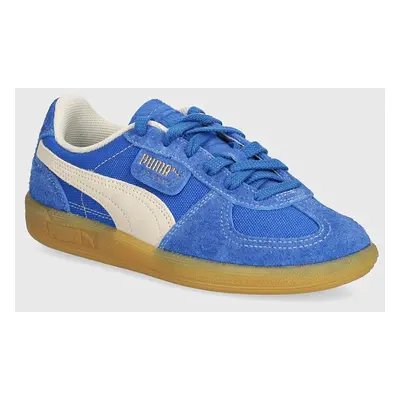 Sneakers boty Puma Palermo Vintage tmavomodrá barva, 396841