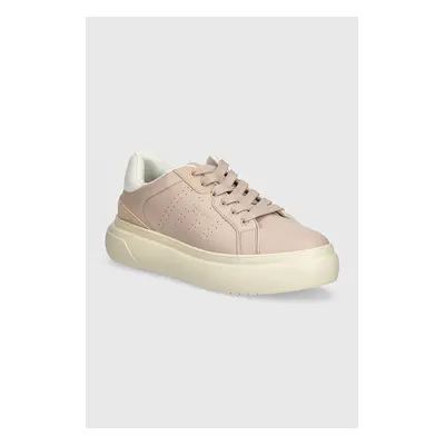 Sneakers boty Twinset růžová barva, 242TCP01C