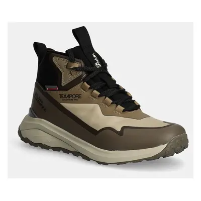 Boty Jack Wolfskin Dromoventure WT Texapore Mid dámské, hnědá barva, zateplené, A62297