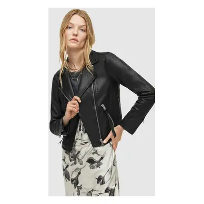 AllSaints - Kožená bunda Dalby Biker