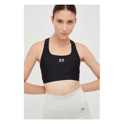 Sportovní podprsenka Under Armour Authentics černá barva