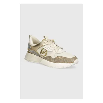 Sneakers boty MICHAEL Michael Kors Theo zlatá barva, 43F2THFS3D 740