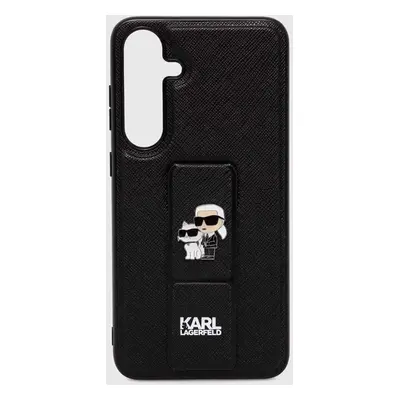 Obal na telefon Galaxy Karl Lagerfeld S24 + S926 černá barva, KLHCS24MGSAKCPK