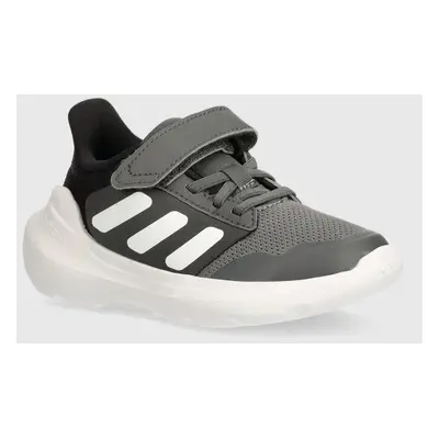 Dětské sneakers boty adidas Tensaur Run 3.0 EL C šedá barva, IE5986