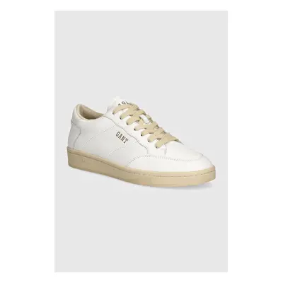 Kožené sneakers boty Gant Prepus bílá barva, 29631682 G29