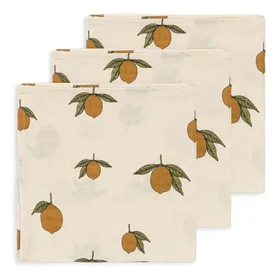 Dětská plenka Konges Sløjd 3 PACK MUSLIN CLOTH GOTS 3-pack KS101370