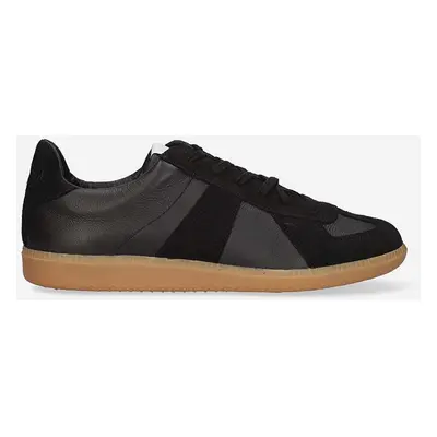 Kožené sneakers boty Novesta černá barva, N974007.60Y13Y003-BLACK