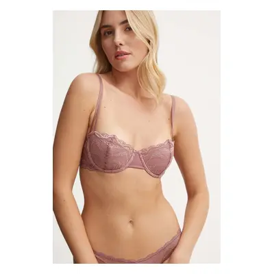 Podprsenka Calvin Klein Underwear růžová barva, 000QF7922E