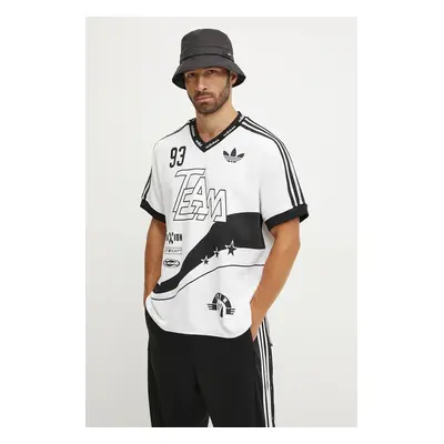 Tričko adidas Originals Team 93 Jersey bílá barva, JN0808