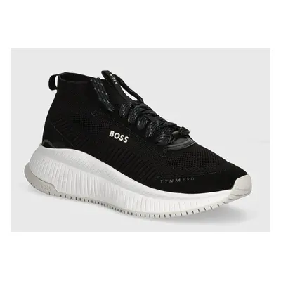 Sneakers boty BOSS TTNM EVO černá barva, 50523933