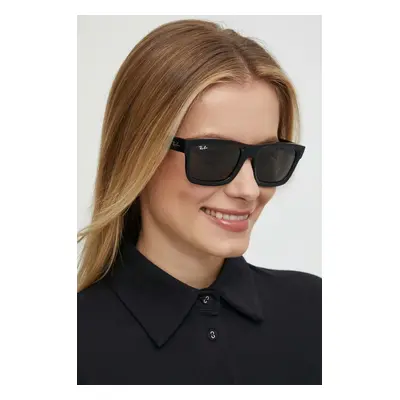 Sluneční brýle Ray-Ban WARREN černá barva, 0RB4396