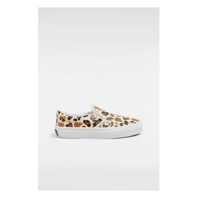 Dětské tenisky Vans Classic Slip-On béžová barva, VN000CYGBF21