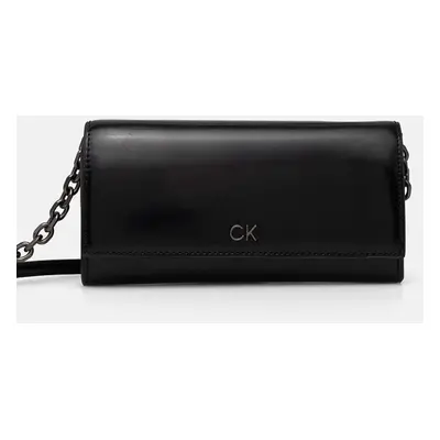 Peněženka Calvin Klein černá barva, K60K612423