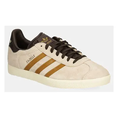 Sneakers boty adidas Originals Gazelle MLS béžová barva, IH0203