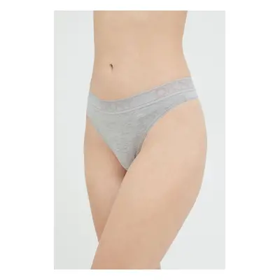 Tanga Dkny šedá barva, DK8821