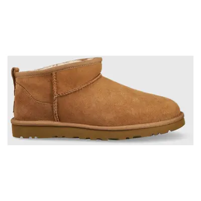 Semišové sněhule UGG M Classic Ultra Mini 1137391.CHE-CHE