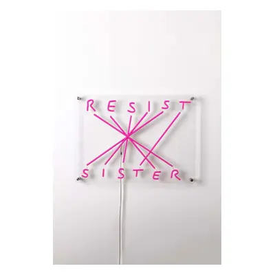 LED dekorace na zeď Seletti Resist Sister