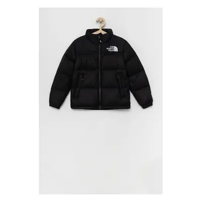 Dětská péřová bunda The North Face YOUTH 1996 RETRO NUPTSE JACKET černá barva