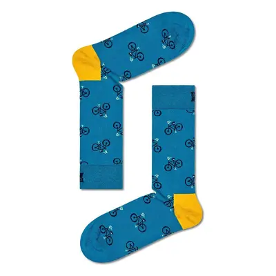 Ponožky Happy Socks Bike Sock tyrkysová barva