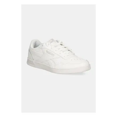 Kožené sneakers boty Reebok Classic Court Advance bílá barva, 100010633