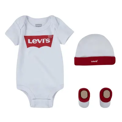 Kojenecká sada Levi's bílá barva