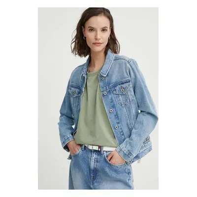 Džínová bunda Pepe Jeans REGULAR JACKET dámská, přechodná, PL402432MP4