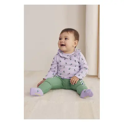 Kojenecké body Bobo Choses Pansy Flower 224AB005