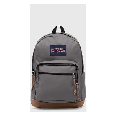 Batoh Jansport šedá barva, velký, hladký