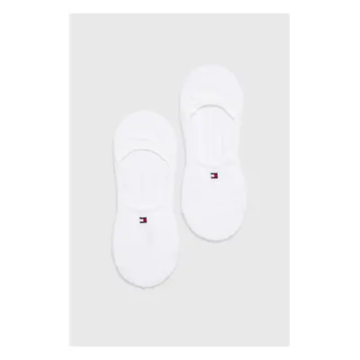 Ponožky Tommy Hilfiger 2-pack dámské, bílá barva, 701227565