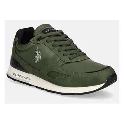 Sneakers boty U.S. Polo Assn. TABRY zelená barva, TABRY008M/DHY1