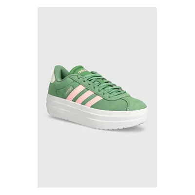 Sneakers boty adidas Vl Court Bold zelená barva, IH0365